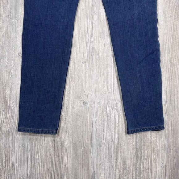 Gap Jeans Womens 30 True Skinny Mid Rise Blue Denim Stretch Measures 30 x 27.5 - Picture 8 of 9